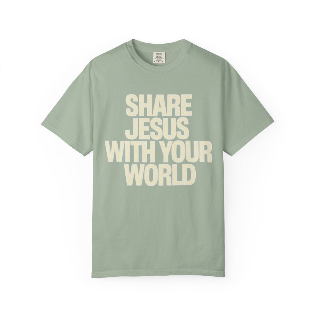 Share Jesus With Your World T-Shirt