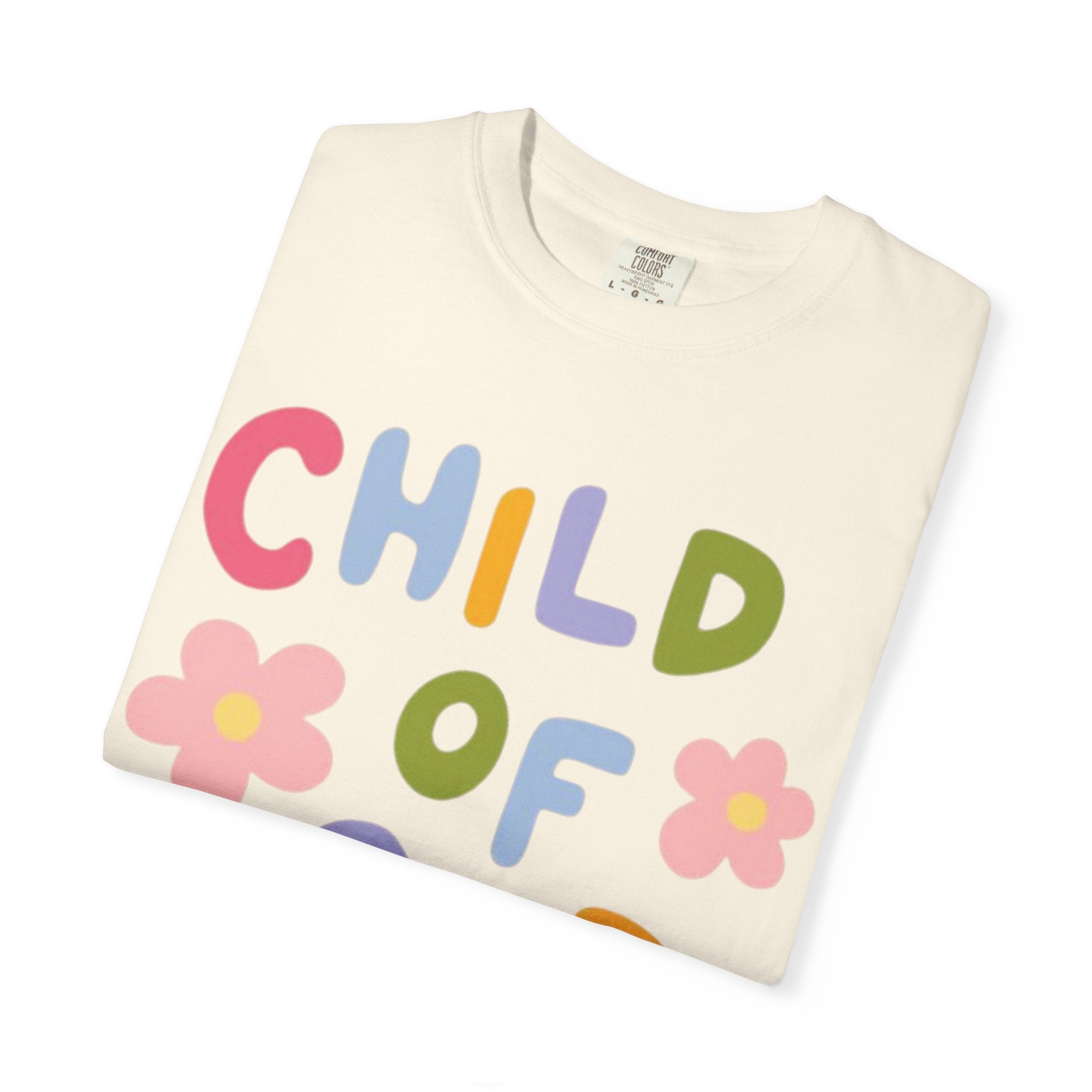 Child of God T-Shirt — Retro Floral Faith Tee