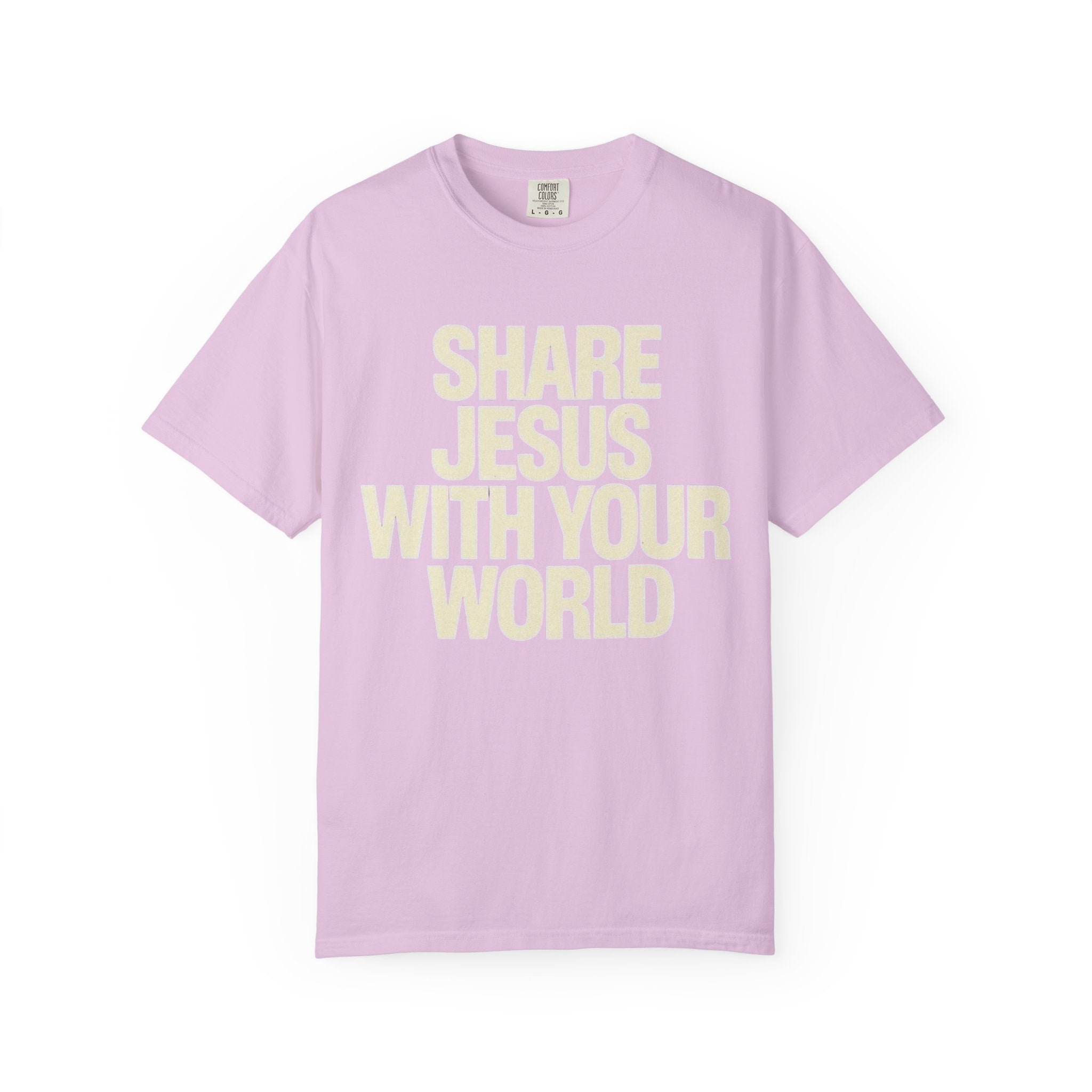 Share Jesus With Your World T-Shirt