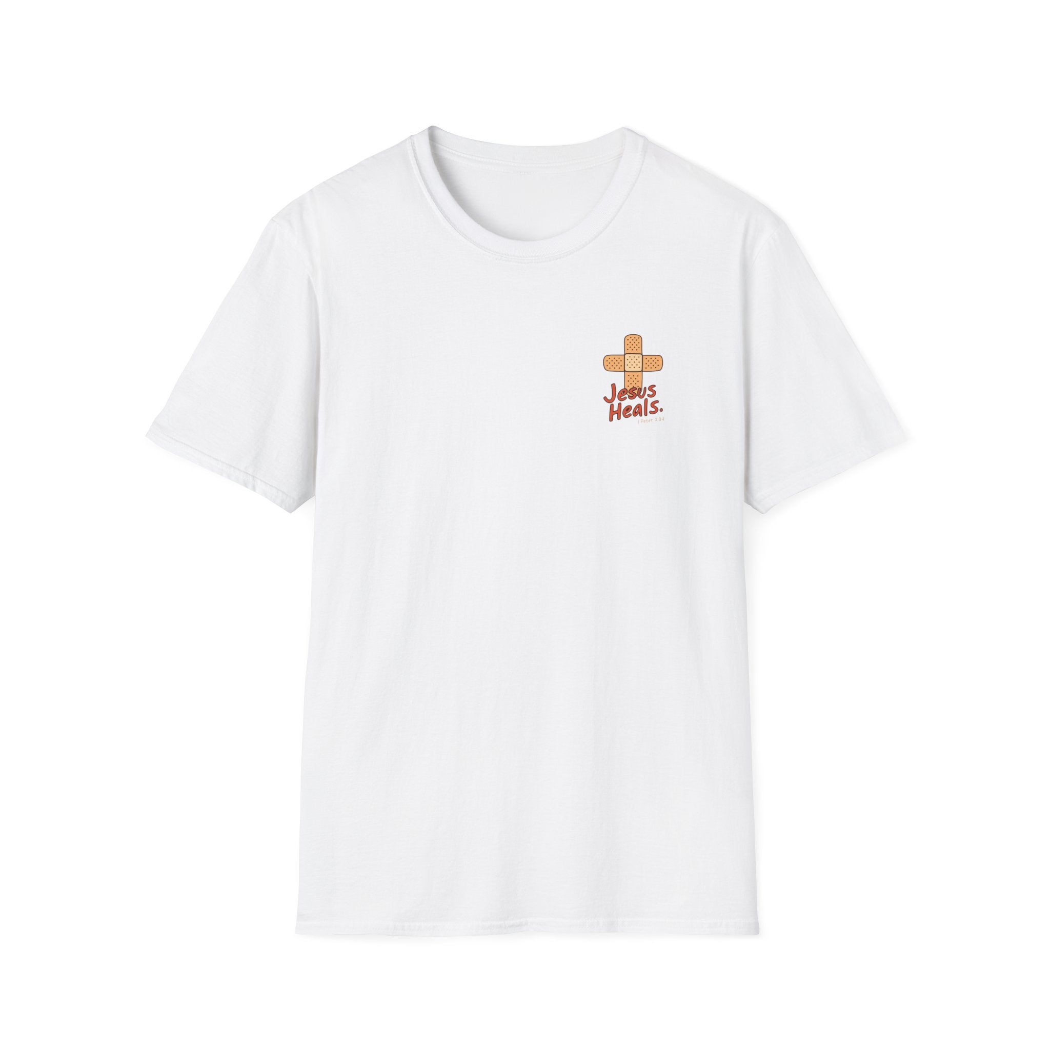 Christian Cross 'Jesus Heals' T-Shirt