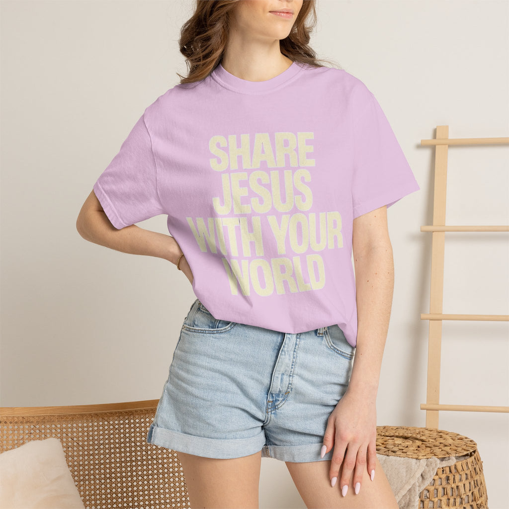 Share Jesus With Your World T-Shirt