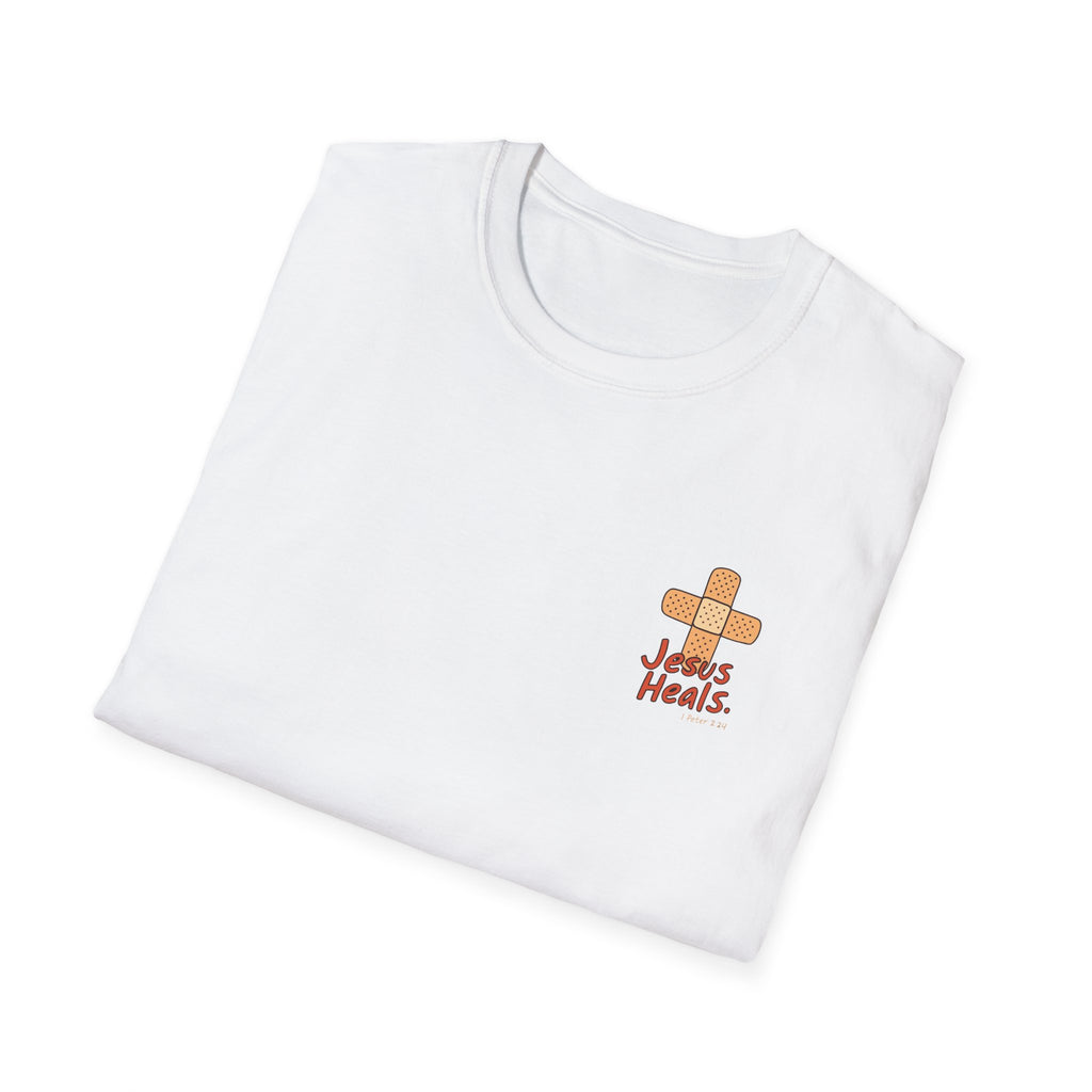 Christian Cross 'Jesus Heals' T-Shirt