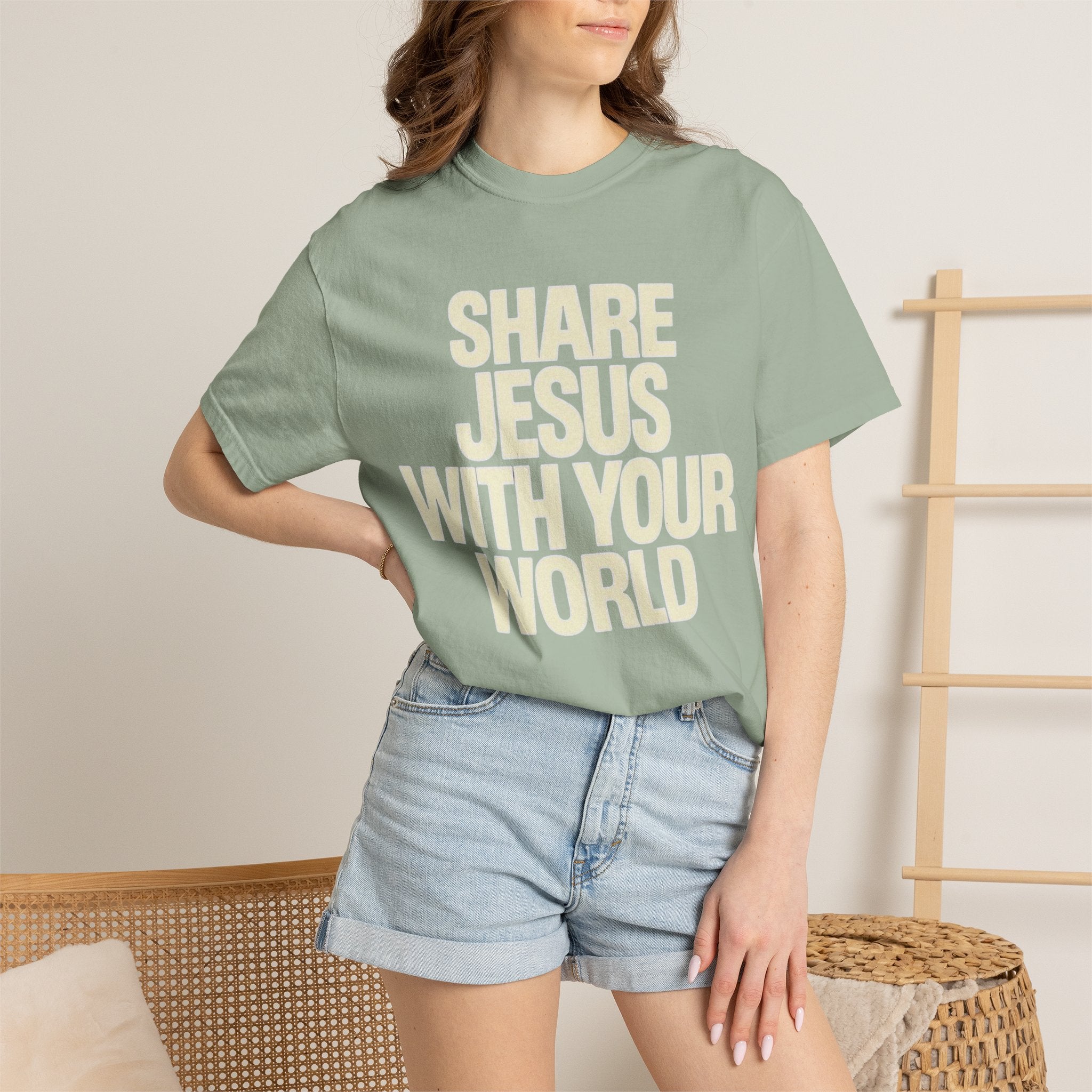 Share Jesus With Your World T-Shirt